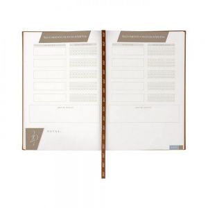 AGENDA DIARIA CLÁSICA 2027 personalizada